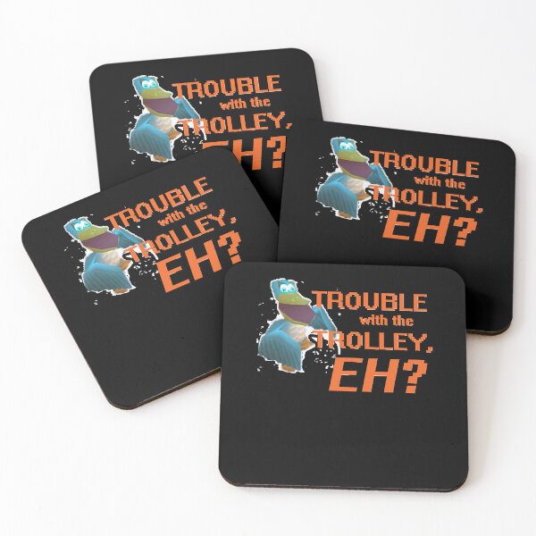 Item preview, Trouble With The Trolley Eh Classic designed and sold by KiaraTalladinov.