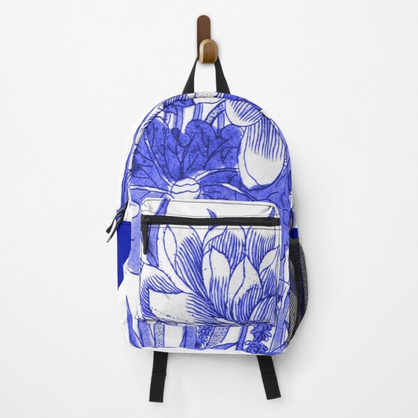 Item preview, Antique Blue Water Lilies designed and sold by MidnightStudio.