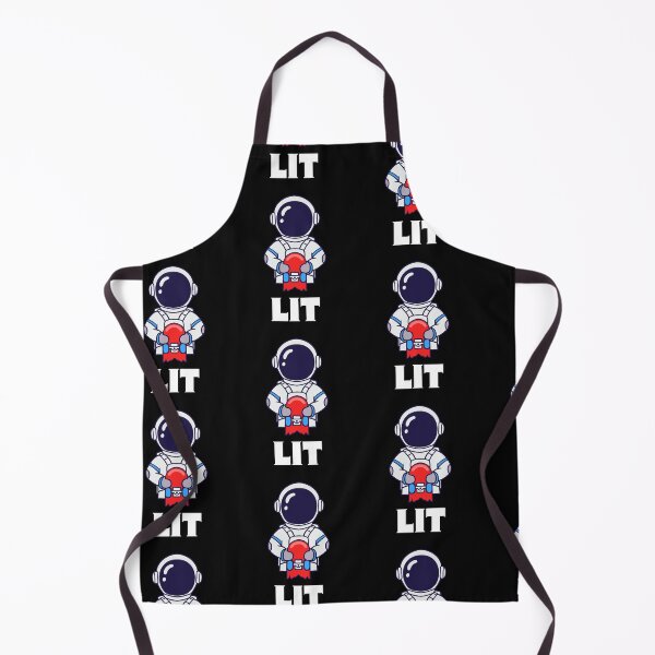Item preview, Lit Retro Spaceman Skateboarder designed and sold by mkzmerch.