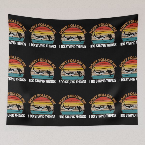 Item preview, Don't Follow Me I Do Stupid Thing Scuba Diving designed and sold by RomanStowell.
