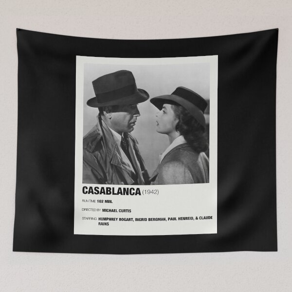 Item preview, Men Women Funny Casablanca 1942 Alternative Film designed and sold by Davidbrawn.