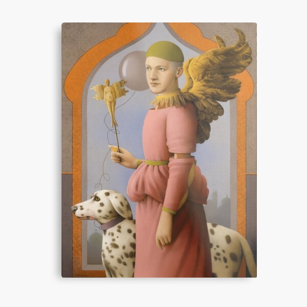 Miss Garnet s Angel Metal Print