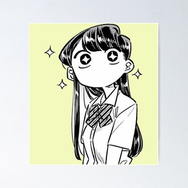 Komi-san wa Komyushou Desu Poster for Sale by art-xl