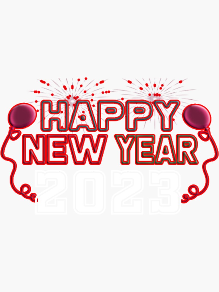 "Bonne fete du Nouvel An 2023" Sticker for Sale by ViktoriaRath | Redbubble "Bonne fete du Nouvel An 2023" Sticker for Sale by ViktoriaRath | Redbubble