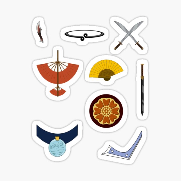 Item preview, Mini ATLA Sticker Pack designed and sold by kylishabobisha.