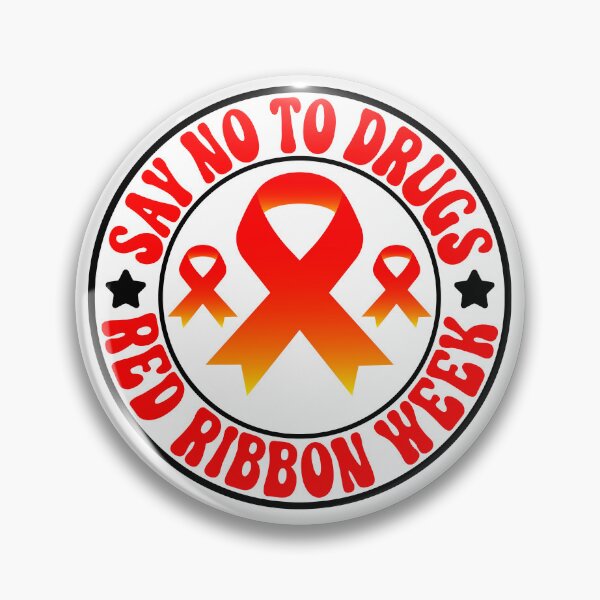 Item preview, Red Ribbon Week Say No To Drugs Stickers  designed and sold by KGN  CREATIVITY.