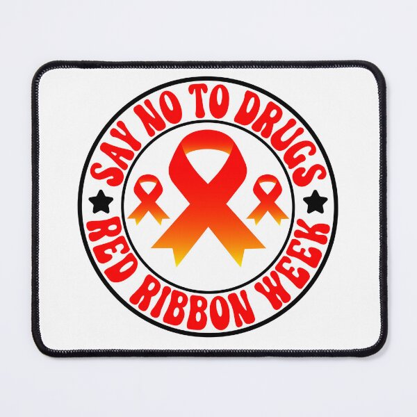 Item preview, Red Ribbon Week Say No To Drugs Stickers  designed and sold by KGN  CREATIVITY.