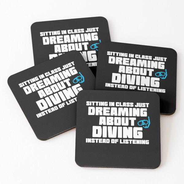 Item preview, Dreaming About Diving Funny Diving Enthusiasts designed and sold by RomanStowell.
