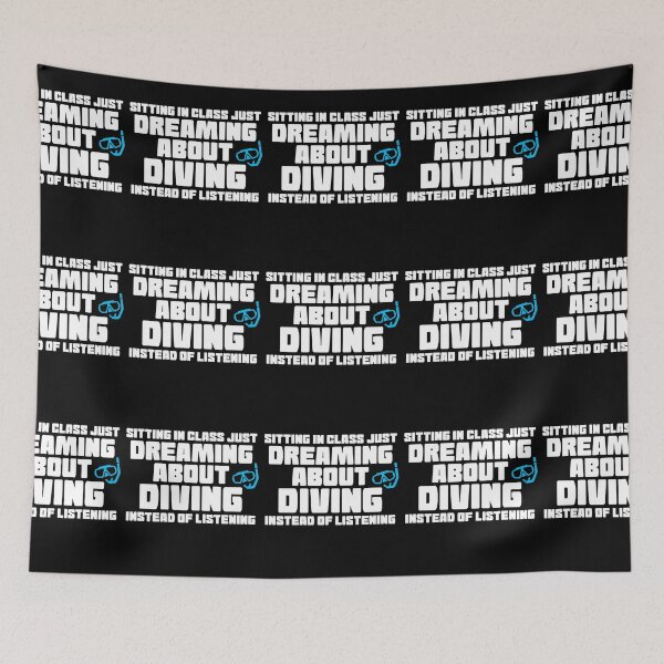 Item preview, Dreaming About Diving Funny Diving Enthusiasts designed and sold by RomanStowell.