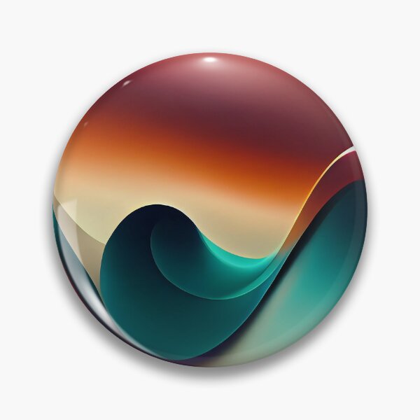 Item preview, Abstract Art of Lines, Waves and Curves Pattern  - Created by Artificial Intelligence designed and sold by Created-by-AI.