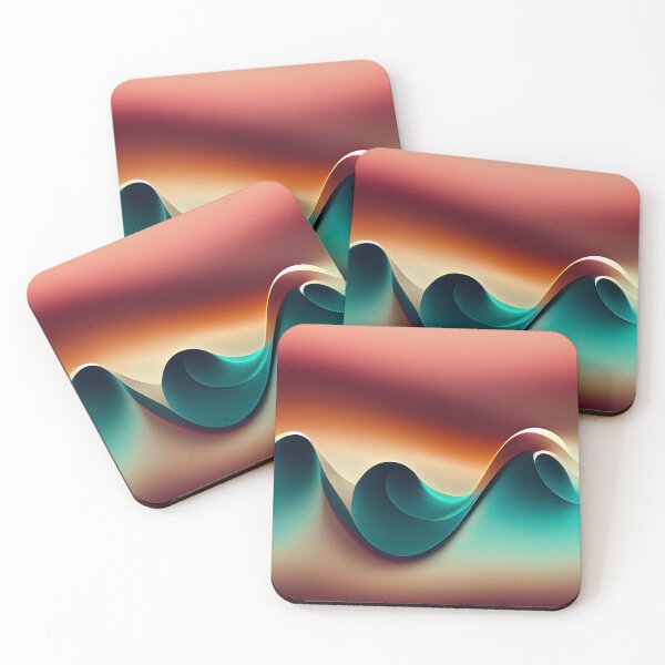 Item preview, Abstract Art of Lines, Waves and Curves Pattern  - Created by Artificial Intelligence designed and sold by Created-by-AI.