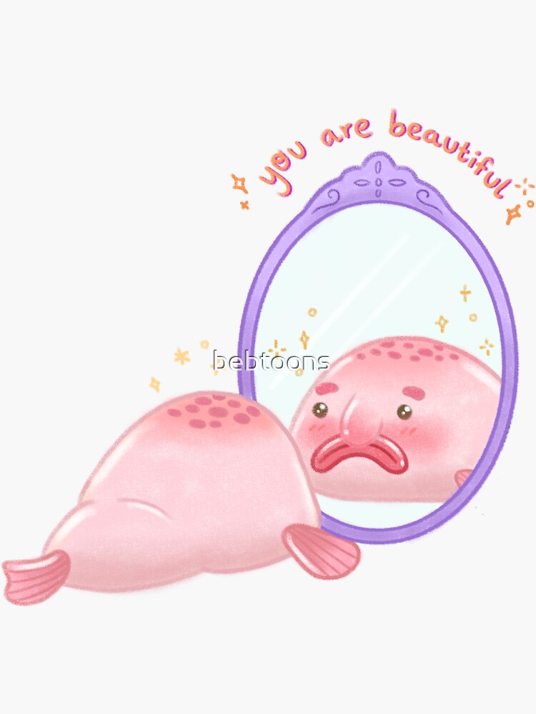 Blobby the Blob Fish' Sticker