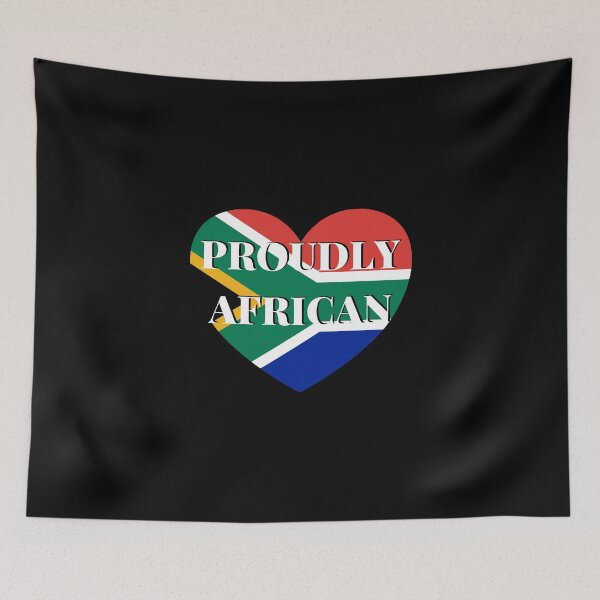 Item preview, Proudly African/ South African Flag designed and sold by AfricanProverbs.