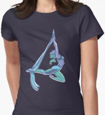 Seide Tailliertes T-Shirt für Frauen