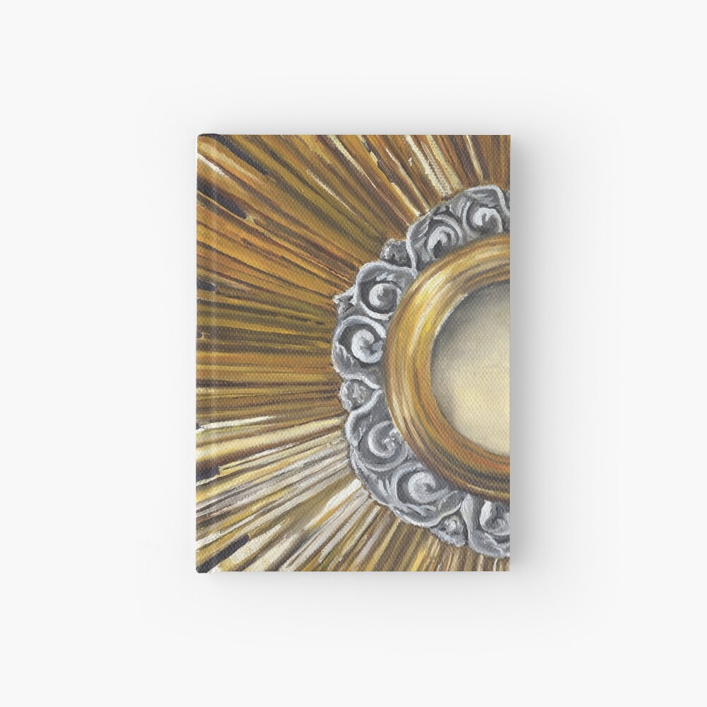 The Divine Praises - Catholic Art, monstrance Hardcover Journal