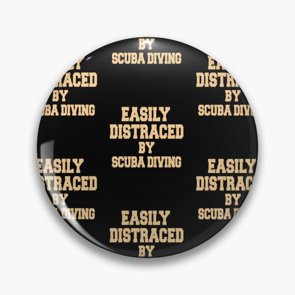 Item preview, Easily Distraced By Scuba Diving Scuba Diving Scuba Diver designed and sold by RomanStowell.