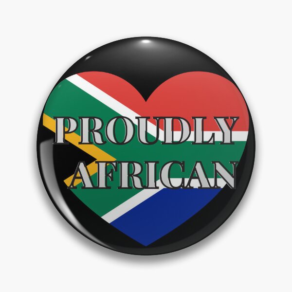 Item preview, South African Flag- Proudly African designed and sold by AfricanProverbs.
