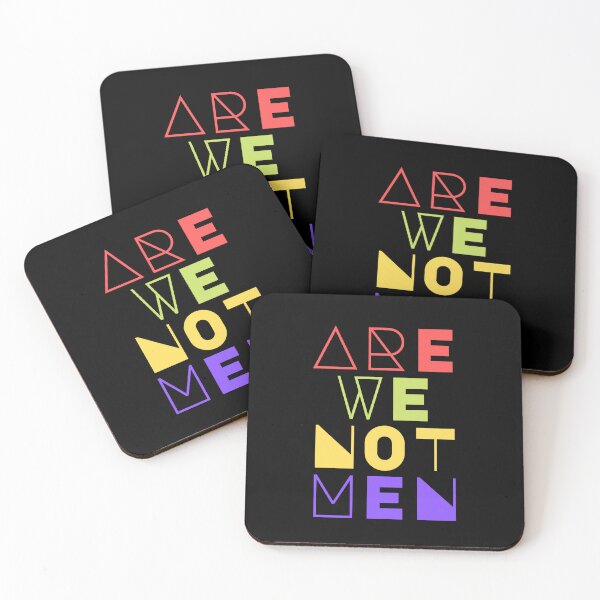 Item preview, Are We Not Men designed and sold by TeeNoir.