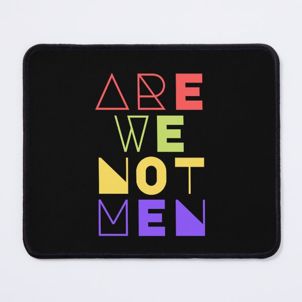 Item preview, Are We Not Men designed and sold by TeeNoir.
