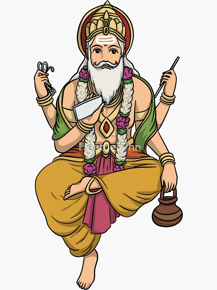 Indian God Vishwakarma In Sketchy Look High-Res Vector Graphic - Getty  Images