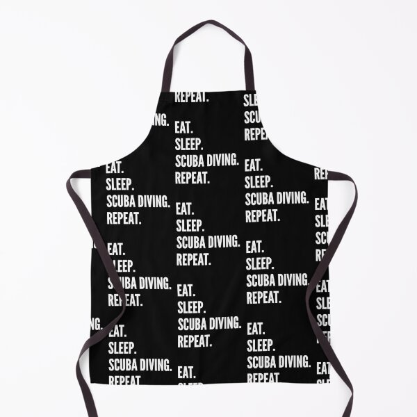 Item preview, Eat Sleep Scuba Diving Repeat Favorite Hobby Gift designed and sold by RomanStowell.