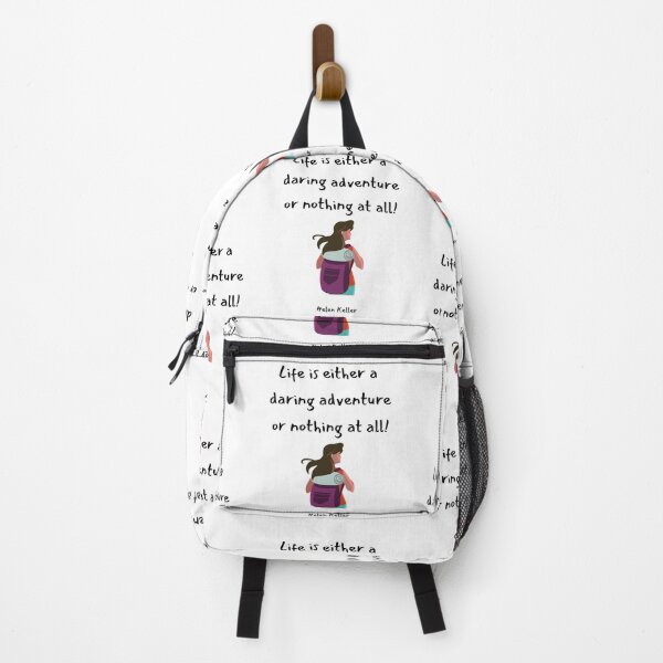 Item preview, Life is either a daring adventure or nothing at all! Helen Keller designed and sold by LifeWisdom.