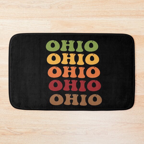Item preview, Ohio Retro Vintage Groovy Wavy Text Classic designed and sold by CoolCreative.