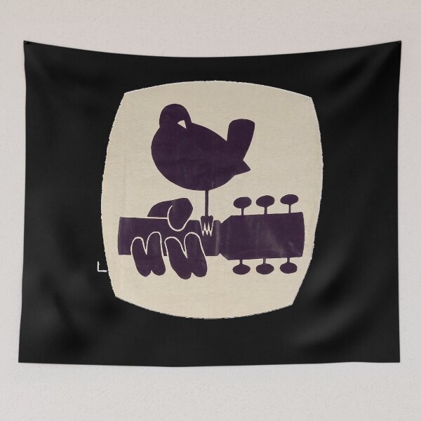 Item preview, WOODSTOCK 1969 CONCERT  TSHIRT LOGO Classic   designed and sold by MaryBird12.