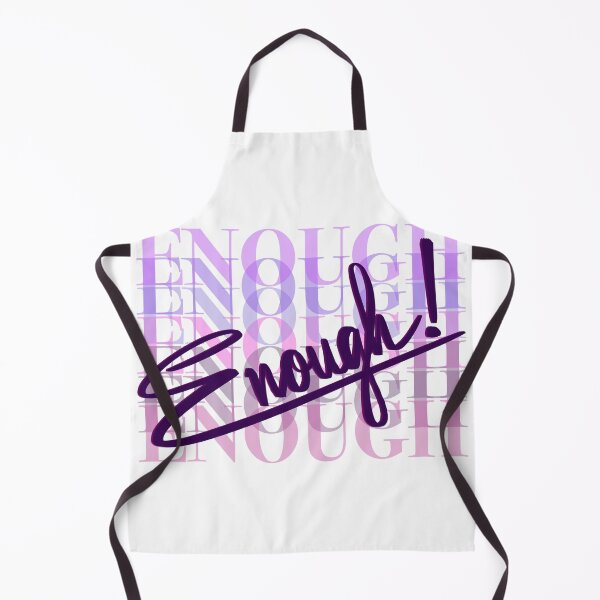 Item preview, Enough - Neon Lettering Art designed and sold by RED by Arcanum Studio.