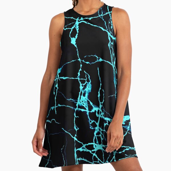 Fluorescent Neon Blue Dresses for Sale | Redbubble