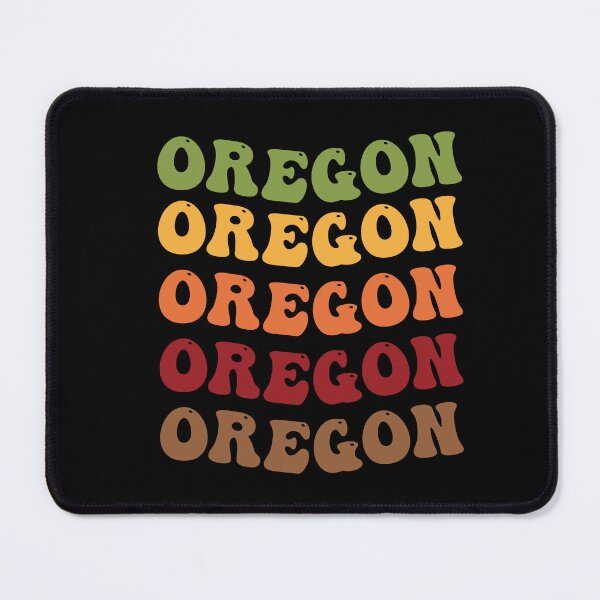 Item preview, Oregon Retro Vintage Groovy Wavy Text Classic designed and sold by CoolCreative.