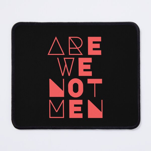 Item preview, Are We Not Men designed and sold by TeeNoir.