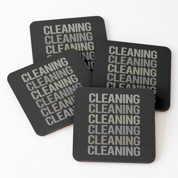 Item preview, Gray Text Art Cleaning designed and sold by StoreCalamity.