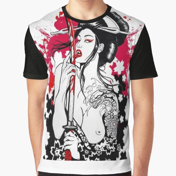 gueixa new sexy funny t-shirt Graphic T-Shirt
