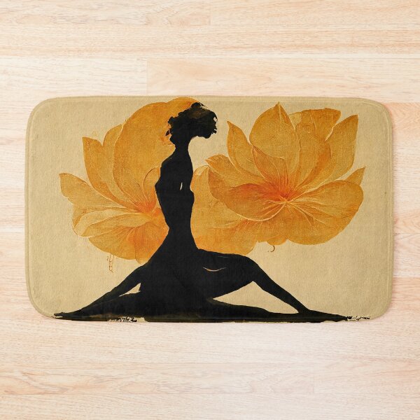 Item preview, Abstract Art of Yoga poses  - Created by Artificial Intelligence designed and sold by Created-by-AI.