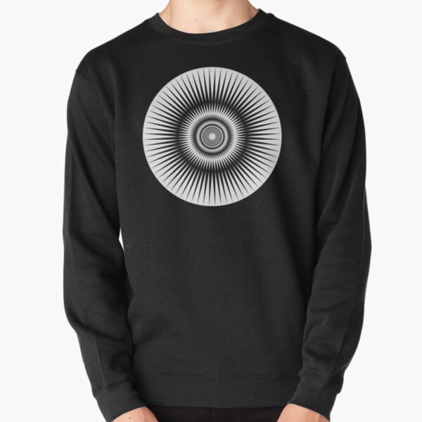 Mod Op Art Pullover Sweatshirt