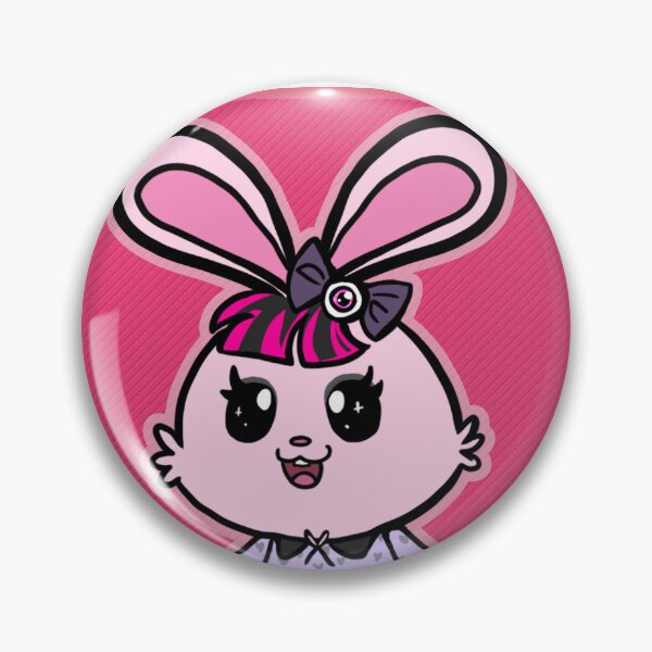 Goth Bunny Pin