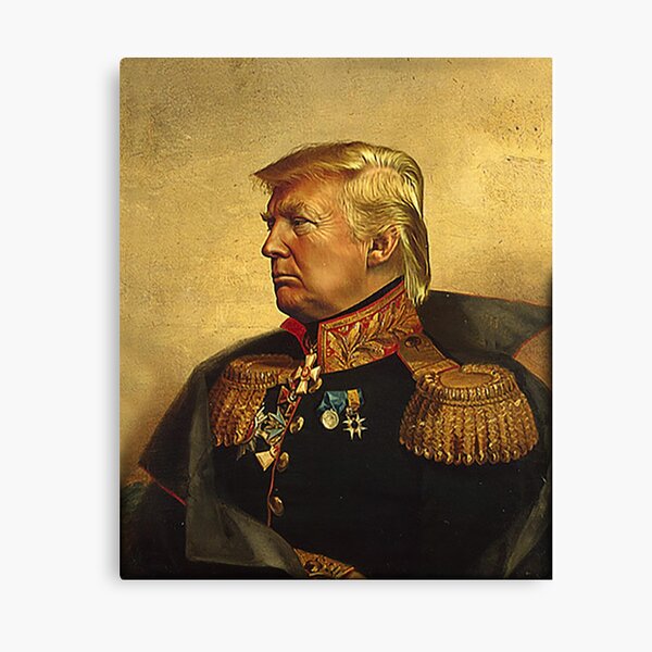 Dios emperador Trump Lienzo