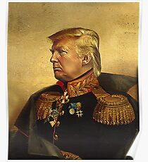 Póster Dios emperador Trump