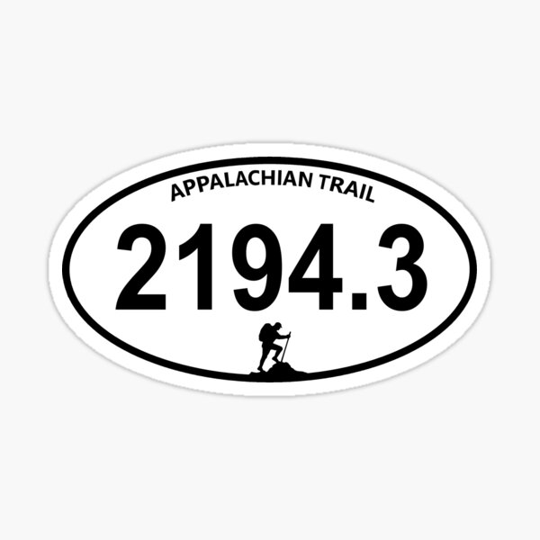 Artikel-Vorschau von Appalachian Trail durch Wanderermeilen | 2194,3 Meilen Wandersilhouette, designt und verkauft von Deedy  Studio.