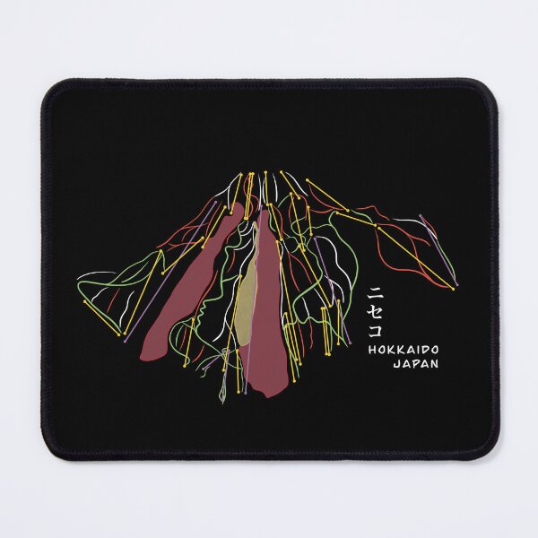 Item preview, Niseko Japan Piste Map Dark designed and sold by Brawni.