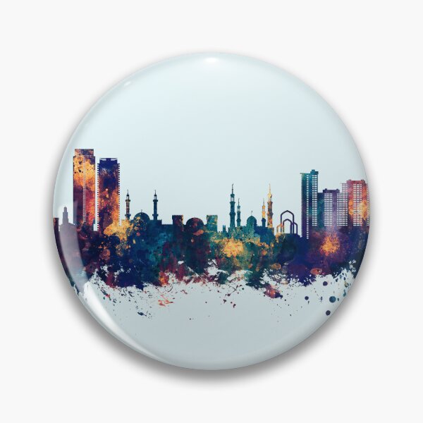 Item preview, Ajman Skyline designed and sold by ArtPrints.
