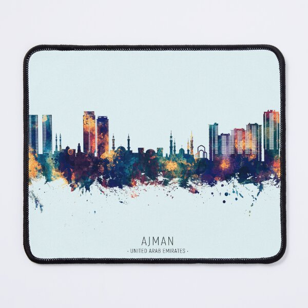 Item preview, Ajman Skyline designed and sold by ArtPrints.