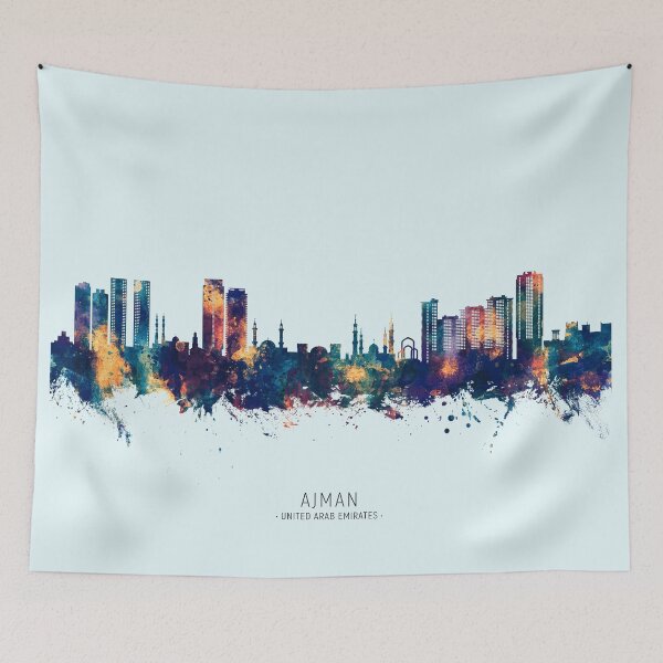 Item preview, Ajman Skyline designed and sold by ArtPrints.