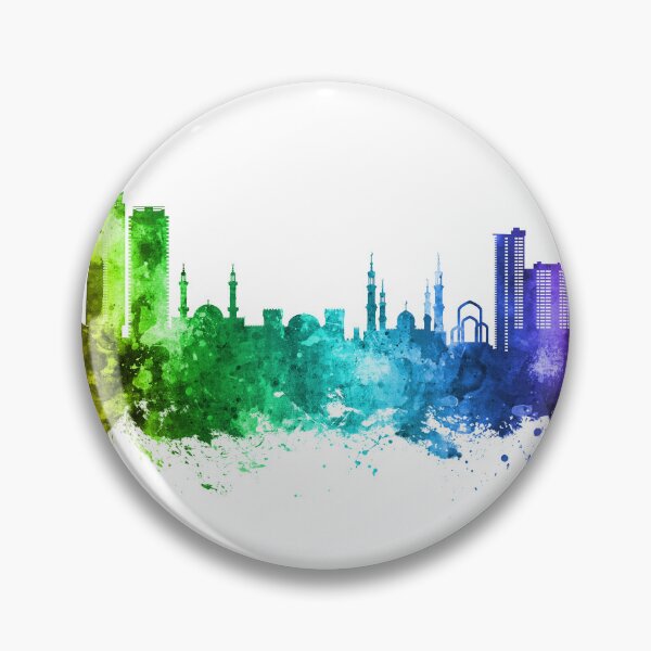 Item preview, Ajman Skyline designed and sold by ArtPrints.