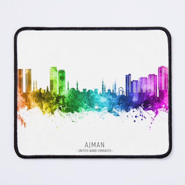Item preview, Ajman Skyline designed and sold by ArtPrints.