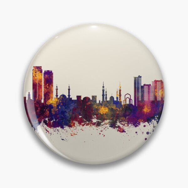 Item preview, Ajman Skyline designed and sold by ArtPrints.