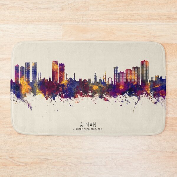 Item preview, Ajman Skyline designed and sold by ArtPrints.