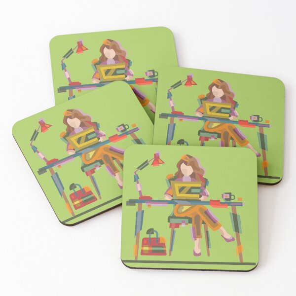 Item preview, Successful girl stylized art designed and sold by GREENOART.