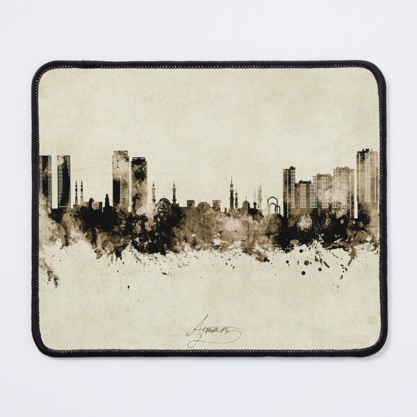 Item preview, Ajman Skyline designed and sold by ArtPrints.